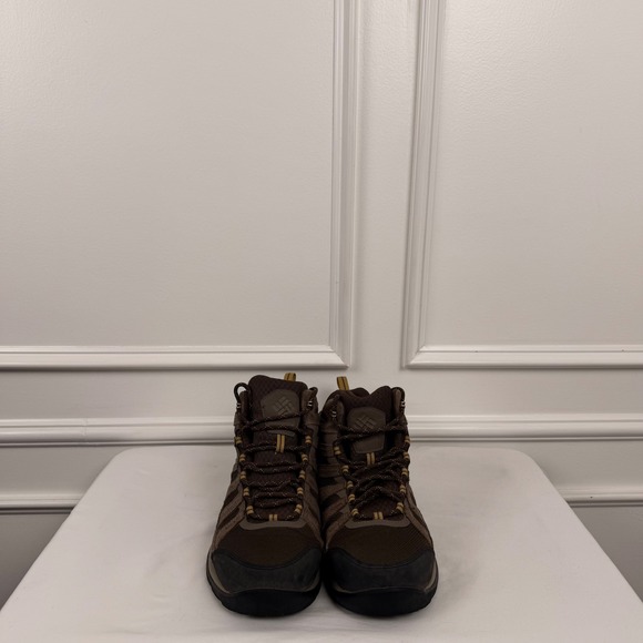 Columbia Other - Columbia Redmond V2 Mid Waterproof Hiking Boots Brown BM0833-231 Mens 11.5